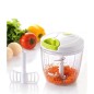 Mini tritatutto e frullatore a immersione con doppia lama versatile