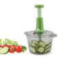 Picadora de Verduras Manual  Preparación Rápida y Fácil en la Cocina