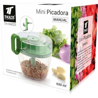 Mini hachoir manuel 650 ml Polyvalence et rapidité de préparation