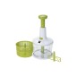 Utensile da cucina 3 in 1: tritatutto, frullatore e scolapasta manuale