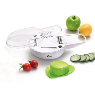 Râpe 4 en 1 pour fromage, légumes et fruits - Options de râpage