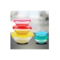 Ensemble de récipients en verre avec couvercles : organisation de la cuisine