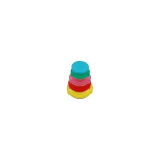 Set di contenitori in vetro con coperchi: organizzazione della cucina