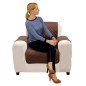 Housse de protection réversible pour fauteuil Protège et renouvelle vos meubles Housse de protection réversible pour fauteuil Protège et renouvelle vos meubles