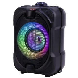 Altavoz Portátil TWS Wireless 5W con Luces LED Lleva Tu Música y Luz