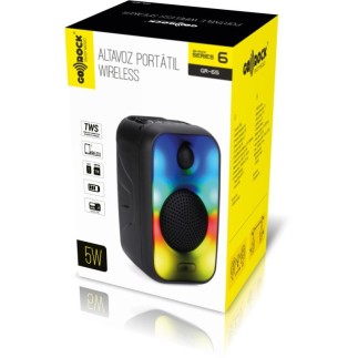 Disfruta de Música y Luz Donde Quieras con el Altavoz Portátil TWS