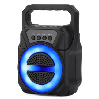 Experimenta el Sonido de 5W y Luces LED con el Altavoz Portátil TWS