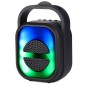 Altavoz Portátil Wireless 5W con Luces LED Sonido Potente y Ambiente