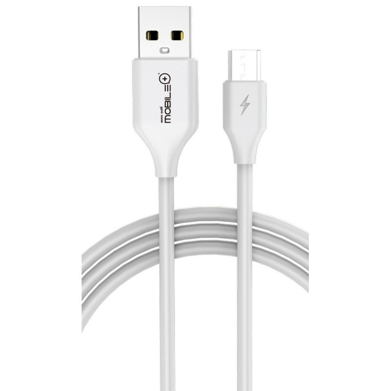 Cable de Datos y Carga Micro USB a USB para Smartphones  1 Metro de Longitud