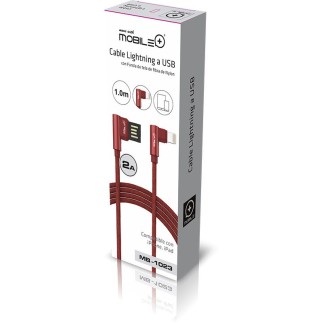 Cable de Datos y Carga Lightning a USB para Dispositivos Móviles