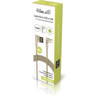 Cable de Datos y Carga Micro USB a USB para Dispositivos Móviles