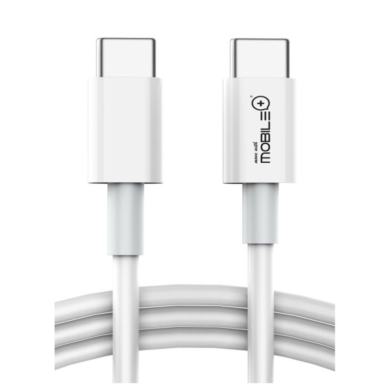 Cable USB Tipo C a USB Tipo C  Longitud del Cable 1 m  Carga Rápida PD20W