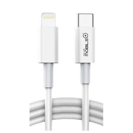 Cabo USB tipo C para Lightning Comprimento do cabo 1 m Carregamento rápido