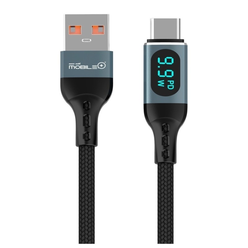 Cable USB-A a USB Tipo C  Longitud del Cable 1 m  Carga Rápida hasta 5A