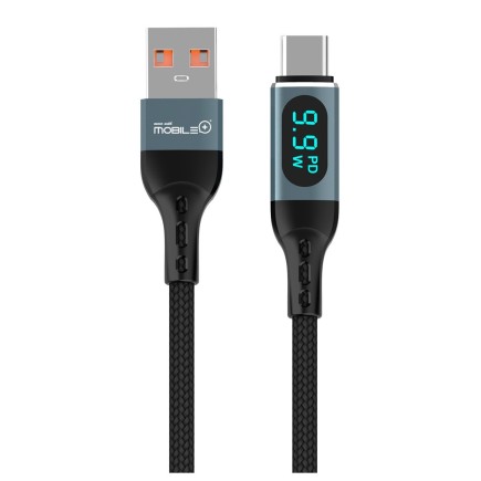 Cabo USB-A para USB Tipo C Comprimento do cabo 1 m Carregamento rápido até 5A