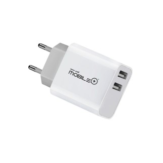 Cargador Doble con Cable USB-A a Lightning  Carga Eficiente