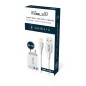 Cargador Doble con Cable USB- 3.1A  Lightning  Doble Carga Eficiente