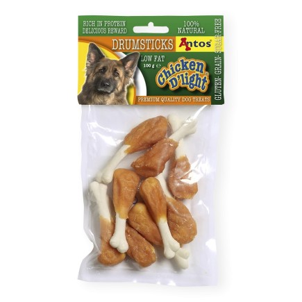 Friandises pour chien aux pilons de poulet D'Light - 100 g