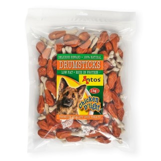 Snack para Perros Chicken D'Light Drumsticks - 1 kg