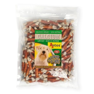 Snack per cani Chicken D'Light con calcio - 1 kg
