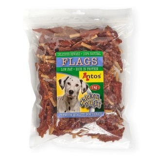 Snack para Perros Chicken D'Light Flags - 1 kg