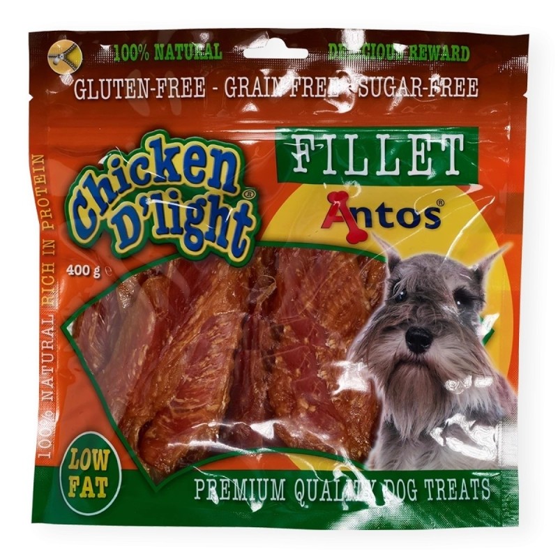 Snack per cani Chicken D'Light Filet - 400 g