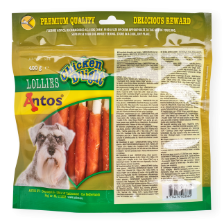 Snack para Perros Chicken D'Light Lollies - 400g