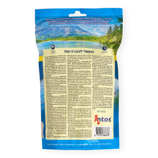 Snack para Perros Fish D'Light Twists - 100g