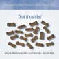 Super Bones Snack per cani alla trota in spirulina - 150 g