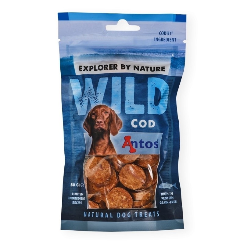 Petisco para Cachorro-Quente Bacalhau Selvagem - 80g
