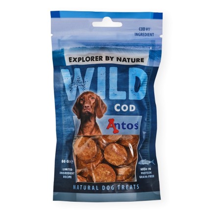 Snack para Perros Wild Bacalao - 80g