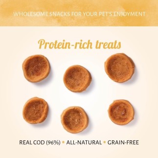 Snack per cani al merluzzo selvatico - 80 g