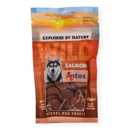 Snack para Perros Wild Salmón - 80g