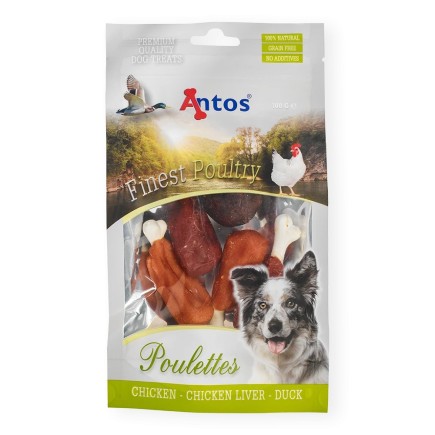 Snack per cani Finest Poultry Poulettes - 100 g
