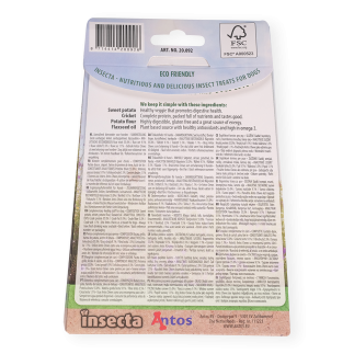 Snack pour chien Insecta Nibbles - Grillon dans une patate douce - 100 g