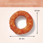 Raw Hide White Plus Chicken Ring 6-1 Pieza Raw Hide White Plus Chicken Ring 6-1 Pieza