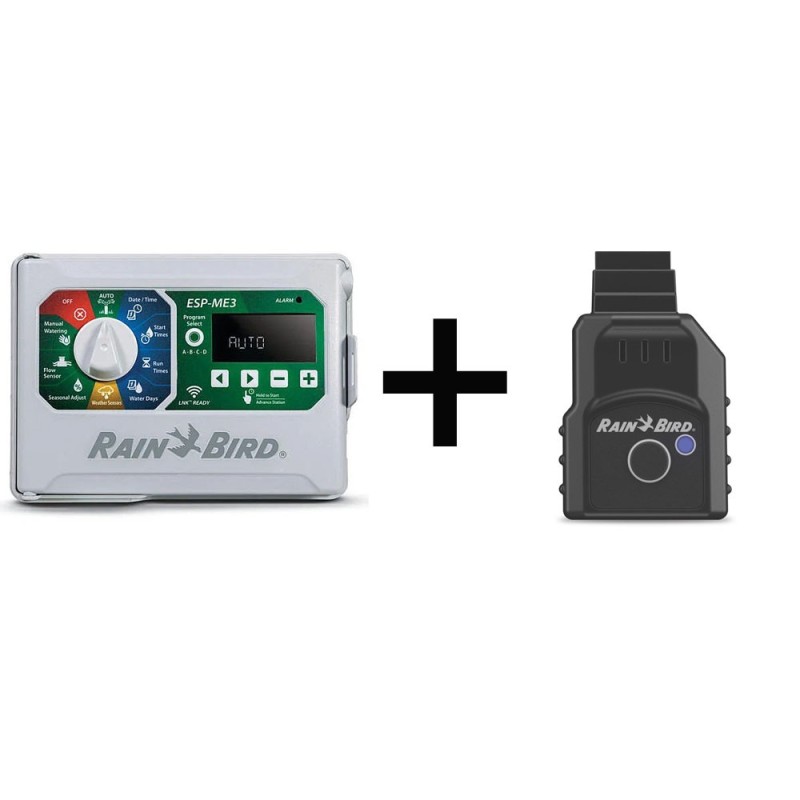 Programmatore modulare Rain Bird ESP-ME3 (ESP4ME3) + modulo Rain Bird Wifi LNK Programmatore modulare Rain Bird ESP-ME3 (ESP4ME3) + modulo Rain Bird Wifi LNK