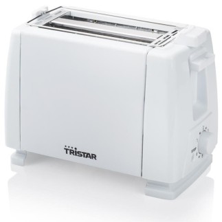 Grille-pain blanc Tristar BR-1009 650 W - Compact et efficace