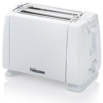 Grille-pain blanc Tristar BR-1009 650 W - Compact et efficace