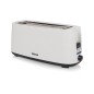 Tostapane da 1400 W con 2 fessure lunghe e funzione di scongelamento
