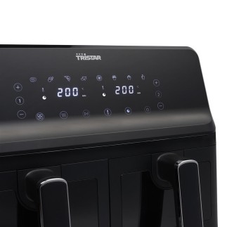Freidora de Aire Doble Cesta 9 Litros con Tecnología de Circulación