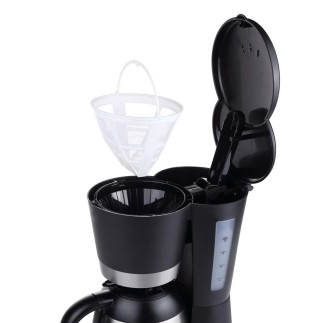Cafeteira elétrica de 1 litro e 800 W ideal para café em casa