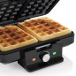 Máquina de Waffles Tristar WF-1165 1000W com Revestimento Antiaderente para 2 Waffles Máquina de Waffles Tristar WF-1165 1000W com Revestimento Antiaderente para 2 Waffles