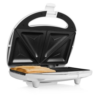 Sandwichera Compacta de 750W con Revestimiento Antiadhesivo