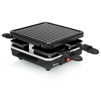 Raclette per 4 persone, 600W, con rivestimento antiaderente