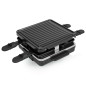 Appareil à raclette Tristar RA-2738 600W pour 4 personnes avec revêtement antiadhésif