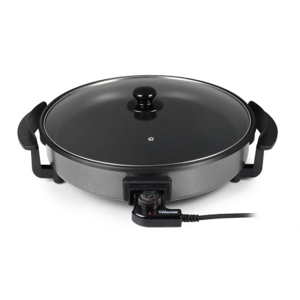 Poêle à paella multifonctionnelle 1500W Capacité 1,75L Diamètre 30cm