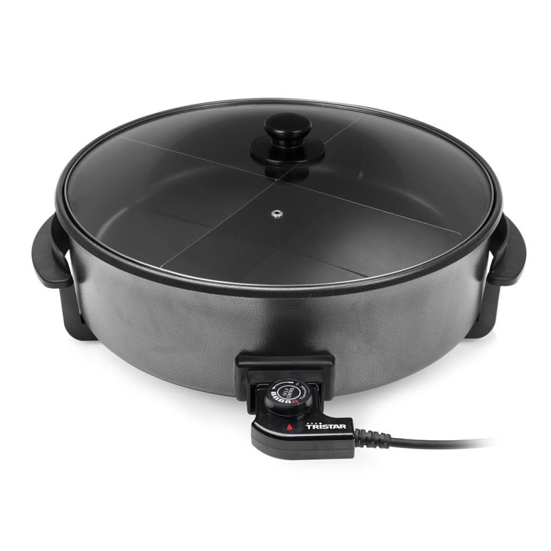 Poêle à paella électrique Tristar PZ-9145 avec une température maximale de 280°C et une puissance de 1500W
