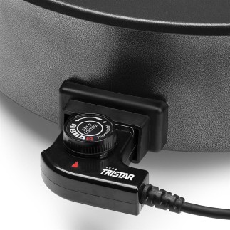 Cuisinez facilement avec une poêle à paella électrique de 1500 W à 280 °C