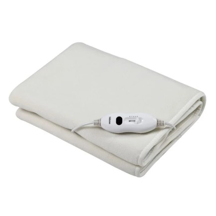 Coperta elettrica Tristar BW-4753 60W bianca, regolazione della temperatura